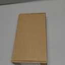 Modern Mail Holder for Home Office, Metal Letter Organizer Sorter for Desk, Cutout Mail Envelope Design, Bill Filling Paper Document Rack, Envelope Storage Rack with Marble Base (Gold)
