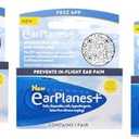 Original Adult EarPlanes by Cirrus Healthcare Earplugs Airplane Travel Ear Protection Bonus Pack (3 Pair)