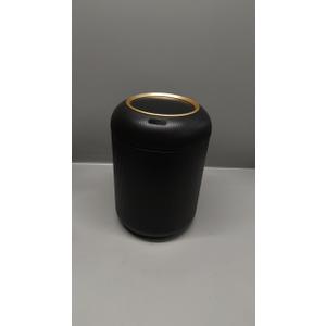 Motion Sensor Bathroom Trash Can with Lid, 3 Gallon / 11L Automatic Bathroom Garbage Can, Smart Black Garbage Can, Touchless Trash Bin, Small Waste Basket for Bedroom, Kitchen, Apartment,Office