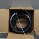 Wheelchair Rear Wheel Replacement Tire, 24 "X 1" Universal Flat-Free Polyurethane Tire,Equipped With Installation Tools, Wheelchair Accessories For All Brands(1 Pair) (Black)