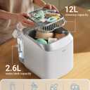 Bear Bottle Washer Pro, Baby Bottle Washer and Sterilizer and Dryer - All in One Machine for Bottles, Pump Parts & Baby Essentials with 90 Detergent Tablets - Effortless, Time-Saving