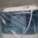 Dreo Humidifiers for Bedroom, 4L Top Fill for Large Room, 36H Runtime, 28 dB Quiet Supersized Cool Mist Air Humidifier for Baby Nursery, Plants, Indoor, Night Light, Easy to Clean & Fill, Blue