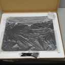 ROLOVE 22x17 Inch Lighted Vanity Mirror with Dimmable LED Lights - 3 Color Modes, Smart Touch Control & 360 Rotating Base - Desk Makeup Mirror (White)