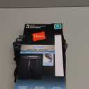 Hanes Men's Boxer Briefs Underwear, Total Support Pouch, X-Temp Cooling and Odor Control, 3-Pack (Black, XL)