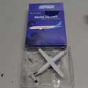 Die-Cast Propeller American Airplane Model  6 Inch Alloy Plane with Rolling Wheels  Miniature Aircraft Collectors & Aviation Enthusiasts