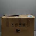 Outdoor Ceiling Fan Light for Gazebo with Battery, 52" Solar Ceiling Fan with Adjustable Thermostat & 2pcs 30W Bifacial Panels for Patios, Porch, Barn, Shed