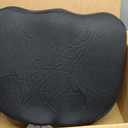 YOUFI Ergonomic Memory Foam Wheelchair Seat Cushion with Waterproof Layer | Soft Support for Sciatica, Hip & Low Back Pain Relief, Removable Cover, Pressure Relief Chair Cushion, Black