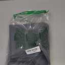 Silicone Coffee Maker Mat- Espresso coffee bar Mat accessories19"*12" - Convex Design, Leak-Proof and Non-Slip, Suitable for Use Under the Coffee Machine to Keep the Countertop CleaBlack