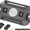 UTV Dome Light with Switch, Rfroad Lighting Universal Roll Bar Mount LED Lights Roll Cage Map Light Interior Lights for UTV ATV Golf Cart Trucks Bed RZR Polaris Off-Road - White/Green