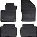Car Floor Mats Custom Fit for Toyota Prius 2016 2017 2018 2019 2020 2021 2022/2017-2022 Toyota Prius Prime Odorless Washable Heavy Duty Rubber (All Weather) Floor Liners Set Black