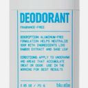 Blu Atlas 48-Hour Natural Deodorant Fragrance Free 2.65 oz