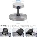Radar Detector Mount,Upgrade Magnetism Aluminium Dashboard Mount,for Cobra,Escort,UnidenR3 R4 R7 R8, Valentine V1 Gen2 etc All Radar Detector,Shockproof Stable and Adjustable