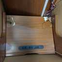СTG060, Nightstand with Charging Station, 3 Color Dimmable LED Lights, 1 USB Ports 