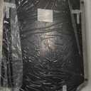 ANDY STAR Chrome Bathroom Mirror, 22x30 Inch Polished Chrome Rectangle Mirror, Scalloped Bathroom Mirror with Stainless Steel Metal Frame, Ideal for Bathroom, Living Room