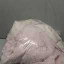 Pink Fluffy Shag Carpet Faux Bunny Washable Plush Fur Area Rugs for Bedroom 4x6 Nursery Rug for Living Room