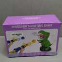 Dinosaur Shooting Toys for Kids 3-5 Years, Movable Target Shooting Games with 2 Air Pump Launcher, Interactive Competition Game Gift for Boys and Girls Ages 3 4 5 6 7 8 Years Old
