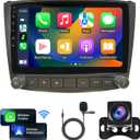 Radio Car Stereo for Lexus IS250 IS300 IS350 2006 2007 2008 2009 2010 2011 2012: 10 Inch Touchscreen with WiFi, Wireless CarPlay & Android Auto, GPS Navigation, FM, SWC, & HiFi Audio Head Unit