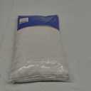 MIULEE Natural White Linen Curtains 84 Inch Long for Bedroom Living Room, Soft Thick Linen Textured Window Drapes Semi Sheer Light Filtering Rod Pocket Back Tab Neutral Farmhouse Cream Ivory 2 Panels