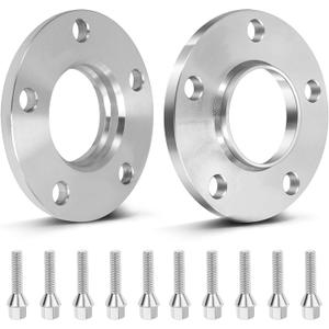 ECCPP 2X 5 Lug Hubcentric Wheel Spacers 10mm 5x120mm Fits for E82 E88 E36 E46 E90 Wheel Spacers E92 318i 135i 335d Wheel Spacers