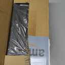 Sooyee 4 Tier Slim Storage Cart,Rolling Storage Cart,Narrow Shelf,Bathroom Rack,Mobile Shelving Unit Organizer for Kitchen, Bathroom, Laundry Room, Black