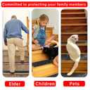 SWRT Anti Slip Traction Tape, 12 Inch x 38 FT Grip Tape Waterproof for Indoor & Outdoor, Heavy Duty Non-Slip Grip Tape for Stairs, No Residue for Stairs, Tread Step, Bathroom