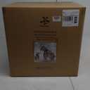 Lighted Rattan Polar Bear Family 2PCS - Large All-Weather Light Up Outdoor Christmas Dcor for Front Yard and Lawn with 140 LED Lights, Zip Ties, Extension Cord, and Ground Stakes