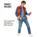 Morph Future Time Traveler Costume Men, Halloween Costumes For Men, Halloween Costumes For Adults (Large)