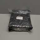 QIELSER 24 Medium Size Kraft Gift Bags - 8x4.75x10 Inches, Black Paper Shopping Bags with Ribbon Handles for Parties, Weddings and More