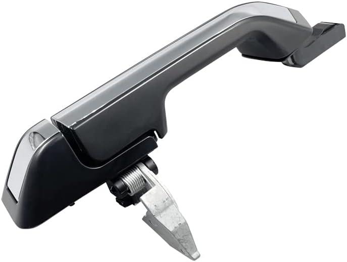 Rear Left Driver Side Exterior Door Handle Chrome with Black Painted Compatible with Honda Odyssey 2011