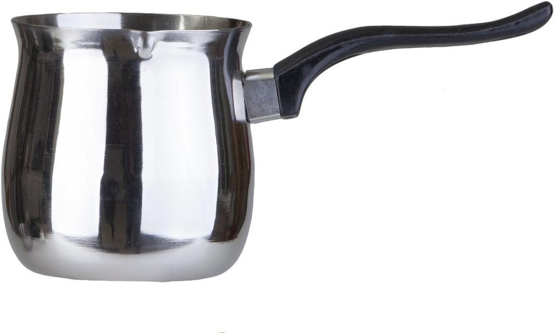 Stainless Steel Turkish Warmer (Finjan, Coffee Pot) (32 Oz.)