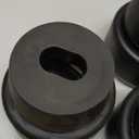 7-141 Body Mount Bushing Kit Fits for 1999-2014 Chevy Silverado & Sierra 1500/2500 2WD/4WD Polyurethane Body Cab Mounts Black (24PCS)
