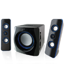 Ilive 2.1 BT Speaker System Wireless Bluetooth 2.1 speaker system with subwoofer (IHB23B)