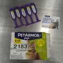 PetArmor Plus Flea and Tick Prevention for Cats over 1.5 lbs, Cat Flea and Tick Treatment, 6 Doses, Waterproof Topical, Fast Acting