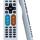 GE OneTouch Streaming Remote Control, Big Button, Backlit, White