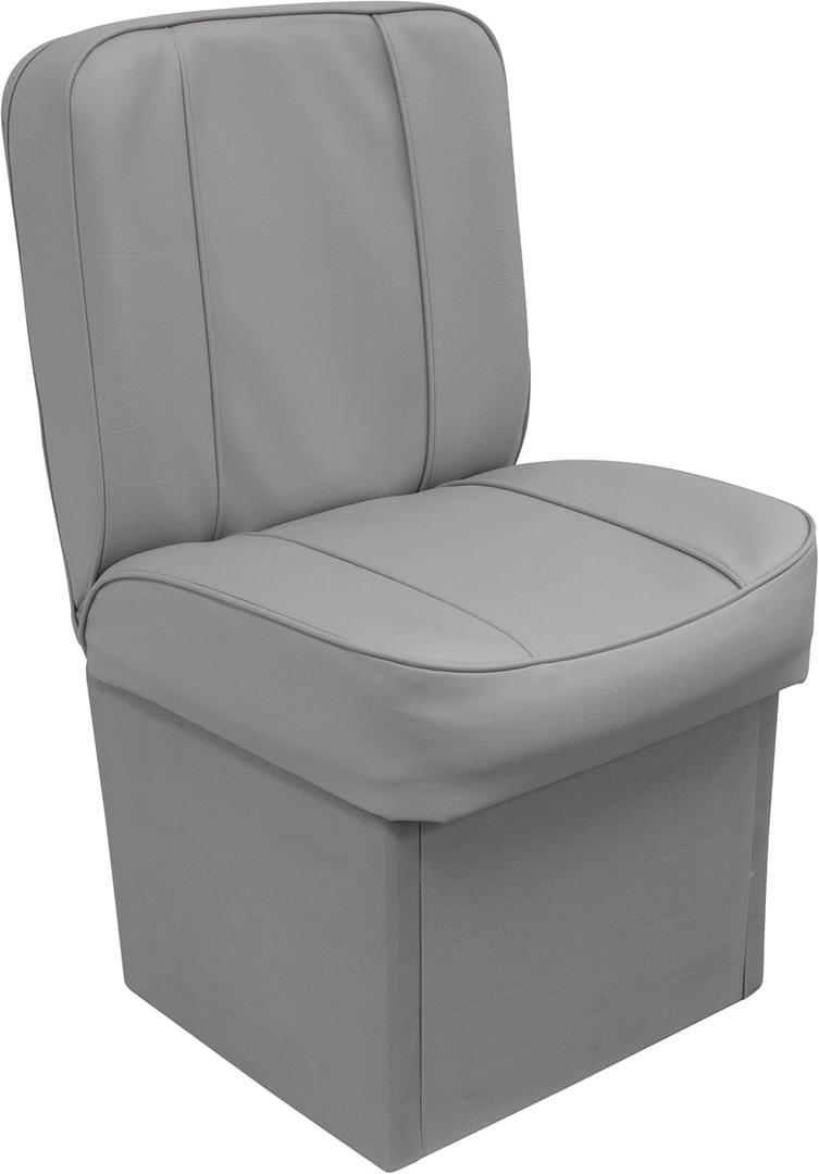 Wise 8WD1414P (Grey) (Seat - Height: 27.5", Width: 16", Depth: 17.5", Seat Depth: 12")