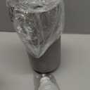 Dott Arts Table Lamp for Bedroom, 3-Color Bedside Lamps with Pull Chain, Bedroom Table Lamps for Nightstand,AC Outlet Small Lamp for Living Room, Bulb Included Grey Striped (15 in)