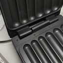 KEINVE Hot Dogs Machine, Electric Grill with Oil Drip Tray, and Cord Storage, Ideal for Veggie Sausages, BBQ or Sausage, Nonstick Plate for Easy Clean