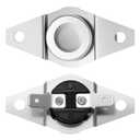 3 Pack Furnace Fan Thermal Control Switch Furnace Limit Switch Compatible with Furnaces