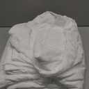 AveLom White Duvet Cover King (104 x 90 inches), 3 Pieces (1 Duvet Cover + 2 Pillow Cases), Seersucker Textured Ultra Soft Washed Microfiber, Textured Duvet Cover with Zipper Closure, Corner Ties