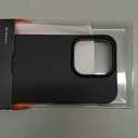 TORRAS Magnetic Slim Fit Designed for iPhone 14 Pro Case, Ultra Thin Strong Magnetic Velvety Touch Anti-Scratch Compatible with MagSafe Cover Phone Case for iPhone 14 Pro, Space Black