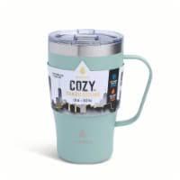 Manna™ Cozy™ Stainless Steel Coffee Mug - Green, 18 Oz
