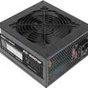 ESGAMING 600W ATX Power Supply with Auto-Thermally Controlled 120mm Fan ATX Gaming Power Supply PSU
