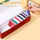 10 Pack Trading Card Storage Box 1000 Count Sports Game Card Storage Boxes with Dividers Cardboard Collection Case for Baseball Tcg Basketball