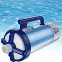 Upgraded W530 Pool Leaf Canister w/Mesh Bag Large Capacity Compatible with Hayward Pen-tair Pool Vacuum Cleaner Navigator Aquanaut Kreepy Krauly Heavy Duty Open Line Pool Leaf Catcher R211084K