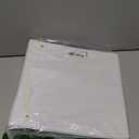 3 Ring Binder, 2.5" Professional Angle D-Rings, Presentation Folder for Standard Pages with Inside Pockets, Customizable Clear View White Binder (3.2" Spine)