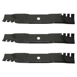 RAParts B1PD1054 Pack of 3 Mulching Blades Fits John Deere Fits JD Mower Models 54C Deck