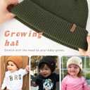 FURTALK Toddler Beanie Baby Boys Girls Beanies Kids Winter Hats Children Knit Warm Caps (6-36 Months, Black+mixed Grey+green)