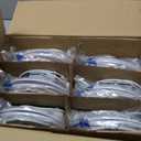 Ensenior 12 Pack 6 Inch LED Recessed Ceiling Light, Dimmable, 6000K Clear White, 1050LM 12W 120V, High Brightness Canless Wafer Downlight - ETL&FCC&IC