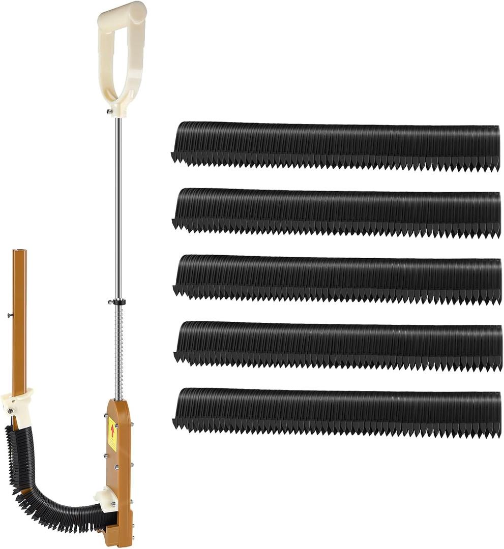 PEX Stapler with 1100 Pcs Foamboard Staples, 1-1/2 Staples for 1 & 2 Foamboard, Stand Up Foamboard Stapler PEX Staple Gun for Foam Board - Patented