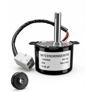 DD31-00013B SRM-36HR Geared Motor Exact Part and DD62-00053A Motor Shaft Seal Repair Kit fits for Samsung Dishwasher WaterWall Spray Arm Motor,Replacement for Numbers 4000924, AP5917177, PS9606349